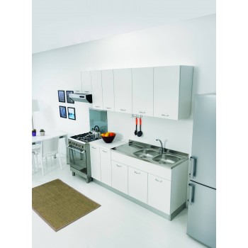 Lavello Inox doppia vasca destra Colavene