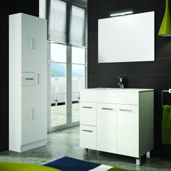 Badezimmerschrank 80 cm in...