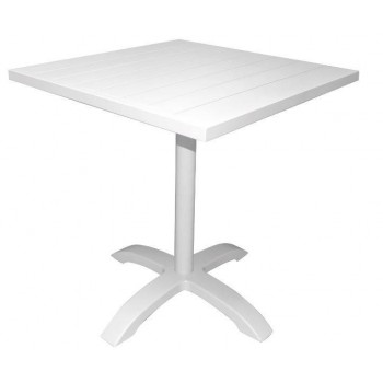 Tavolo Calipso 70x70 bianco