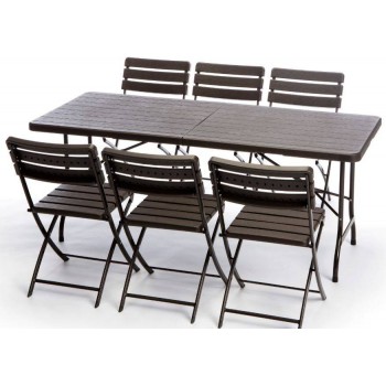 Set Plastik Wood 180 S