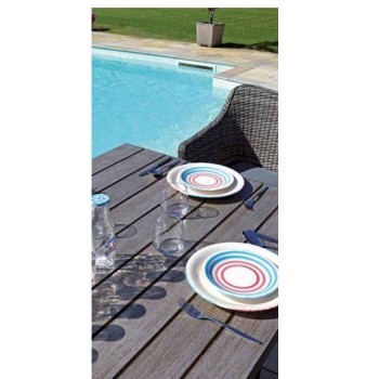 DINING SET TOLEDO POLTRONE-TAVOLO-CUSCINI