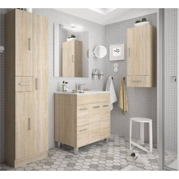 Badezimmerschrank 80 cm...