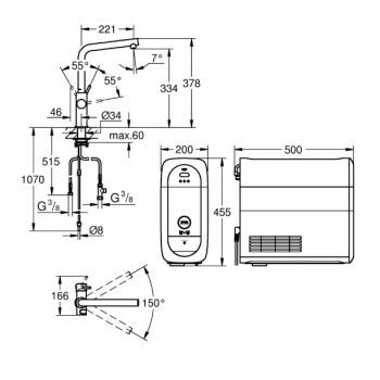 Grohe Blue Home Rubinetto per lavello