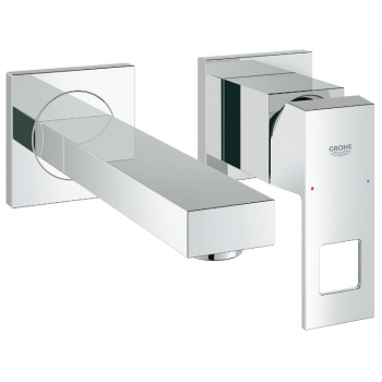 Grohe EUROCUBE Miscelatore per lavabo a 2 fori Taglia S 19895000