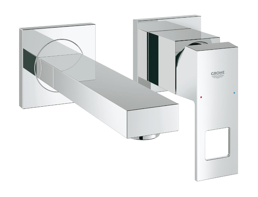 Grohe EUROCUBE Miscelatore per lavabo a 2 fori Taglia S 19895000