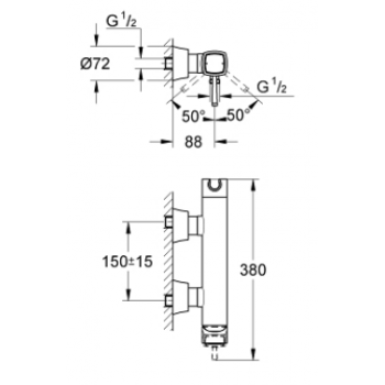 GROHE MISCELATORE BIDET EURODISC COSMO