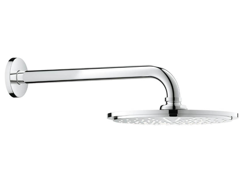 Grohe Rainshower Cosmopolitan 210 Set soffione doccia a parete sporgenza 286 mm, 1 getto 26062000