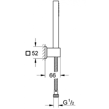 GROHE MISCELATORE BIDET EURODISC COSMO