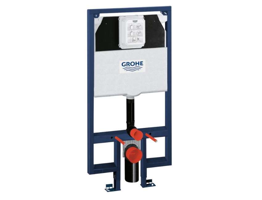 Grohe Rapid SL Elemento per WC con cassetta di scarico 80 mm, altezza di installazione 1,13 m 38994000