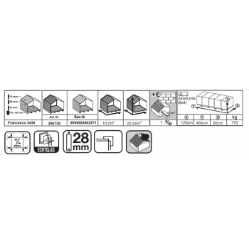 Casetta Francesco in legno 206730