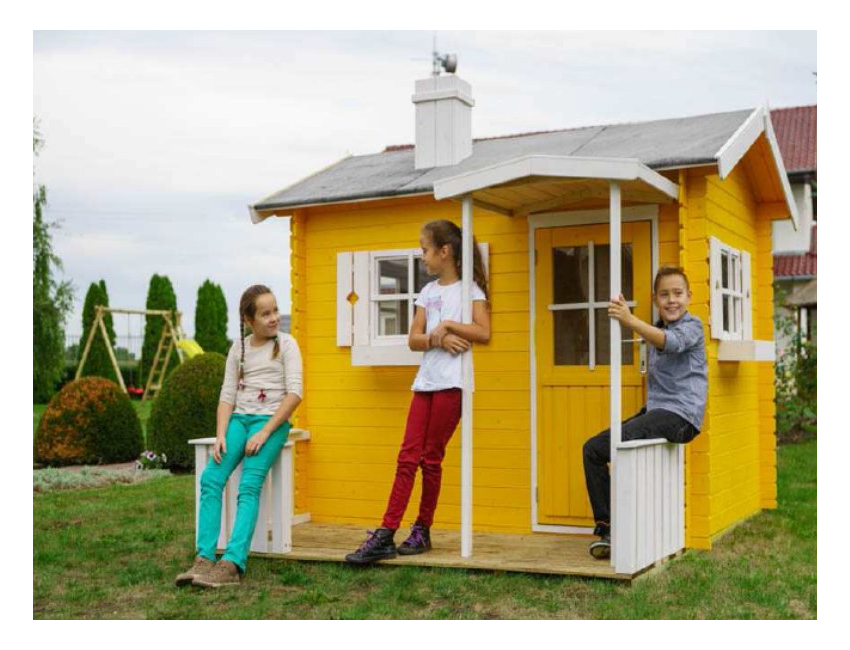 Casetta Londra Blockhouse in legno