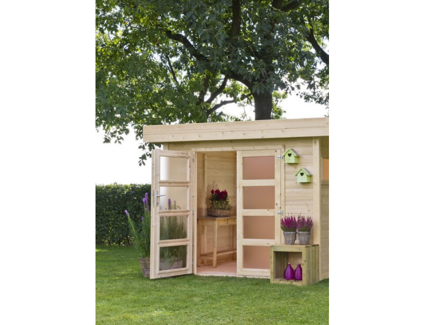 Casetta Londra Blockhouse in legno