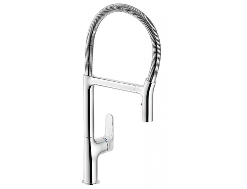 Nobili miscelatore lavello cucina con molla orientabile YPSILON MP120300CR