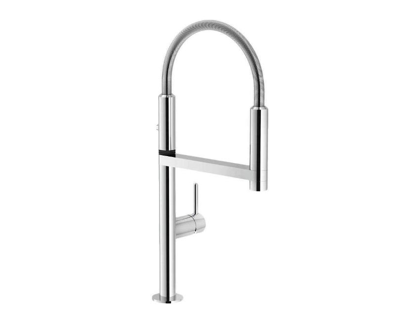 Nobili miscelatore lavello cucina con molla Move MV92300/50CR