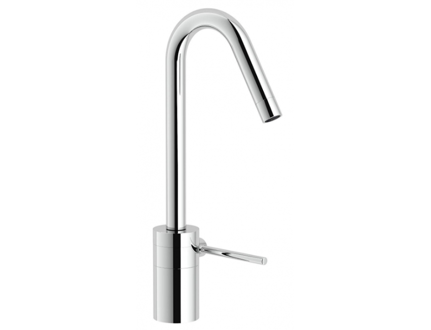 Nobili miscelatore lavello cucina con canna 30° Plus PL00123CR
