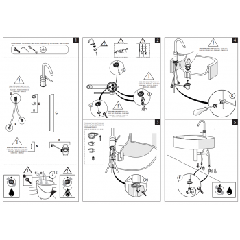 Nobili miscelatore lavabo con scarico Mia MI102118/1CR