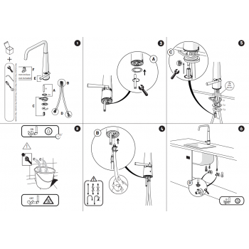 Nobili miscelatore lavabo con scarico Mia MI102118/1CR