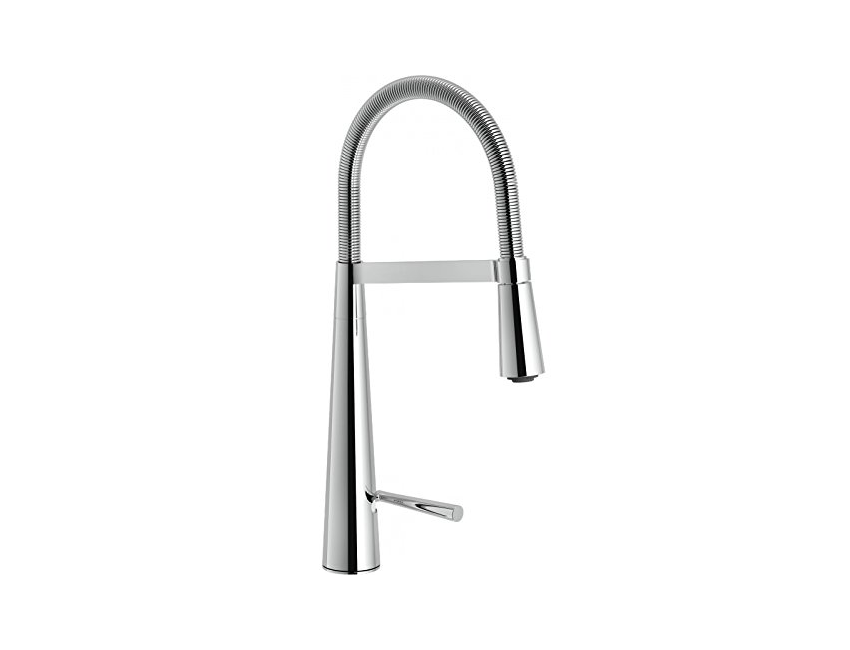 Nobili miscelatore lavello cucina doccia estraibile Likid LK00300CR