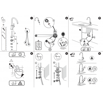 Nobili miscelatore lavabo con scarico Mia MI102118/1CR
