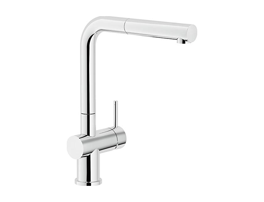 Nobili miscelatore lavello cucina con doccia a 2 getti estraibile Live LV00117/2CR