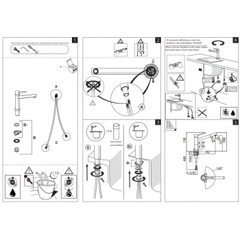 Nobili mischer Spüle Küche Acquerelli AQ93113/1CR