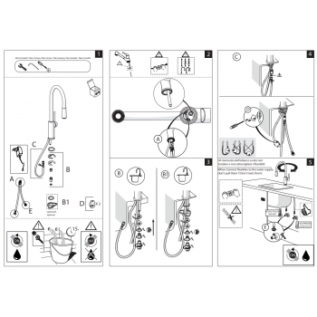 Nobili mischer Spüle Küche Acquerelli Joystick AJ93300CR
