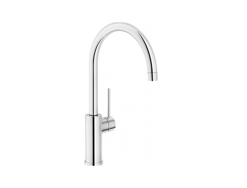 Nobili miscelatore lavello cucina con canna girevole Web WB00113CR