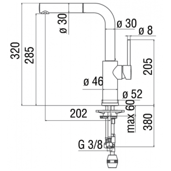 Nobili mischer Spüle Küche Web WB00127CR