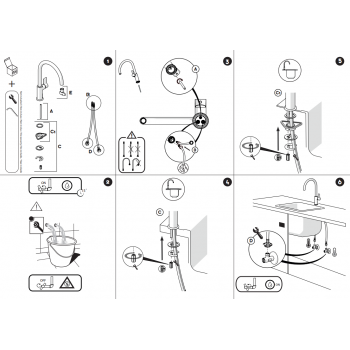 Nobili mischer Spüle Küche Web WB00113CR