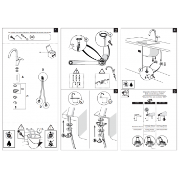 Nobili mischer Spüle Küche Flag FL96133CR