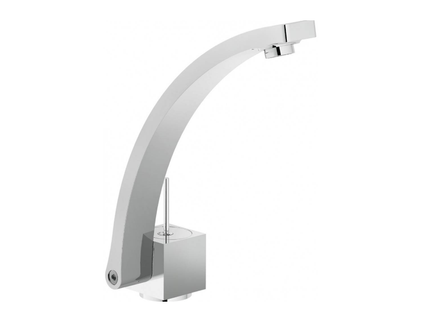 Nobili miscelatore lavello cucina con canna girevole Roxy RX00113CR