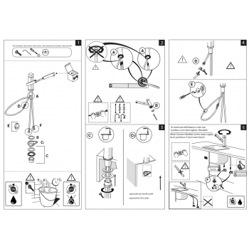 Nobili mischer Spüle Küche Tower TW00113CR