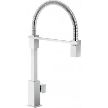 Nobili miscelatore lavello cucina con doccia a ritorno automatico Tower TW00300CR