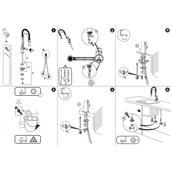 Nobili mischer Spüle Küche Dubai DB00313CR
