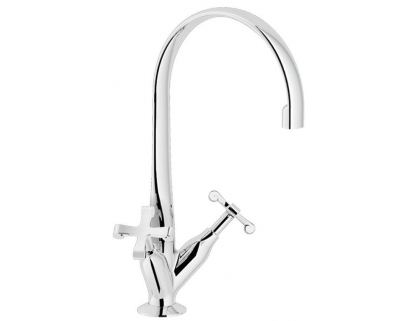 Nobili Wasserhahn Spüle Küche Lira LR116217CR