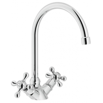 Nobili Rubinetto monoforo lavello cucina Grazia GRC5117CR