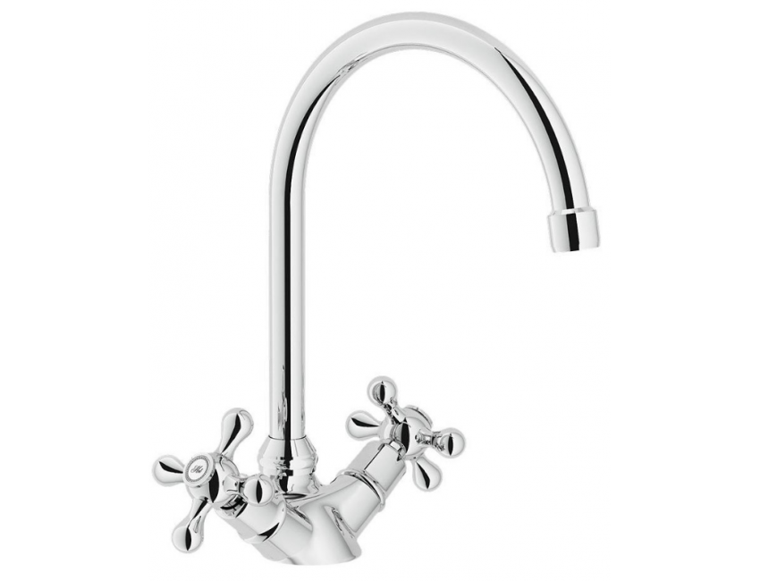 Nobili Wasserhahn Spüle Küche Lira LR116217CR
