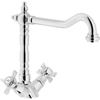 Nobili Rubinetto monoforo lavello cucina Ritz RI49117CR