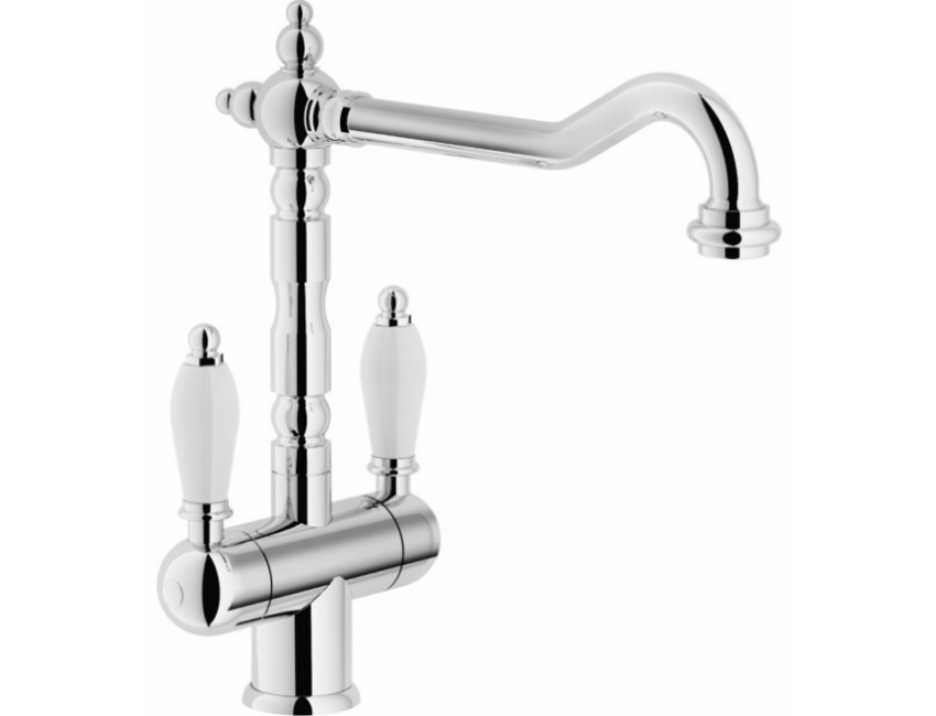 Nobili Wasserhahn einloch Spüle Küche Antica AT31117CR