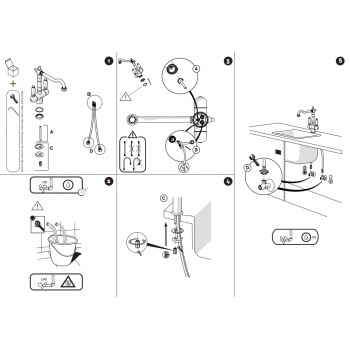 Nobili Rubinetto monoforo lavello cucina Antica AT18117CR