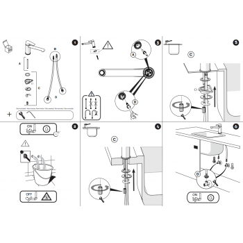 Nobili mischer Spüle Küche Antica AT18113CR