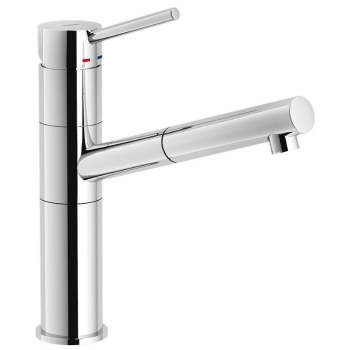 Nobili miscelatore lavello cucina con doccia estraibile Snow SN00717CR