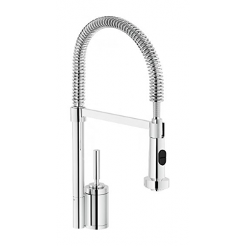 Nobili miscelatore lavello cucina con doccia a due getti Billy OZ45300/3CR