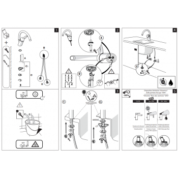Nobili mischer Spüle Küche Billy OZ45300/3CR