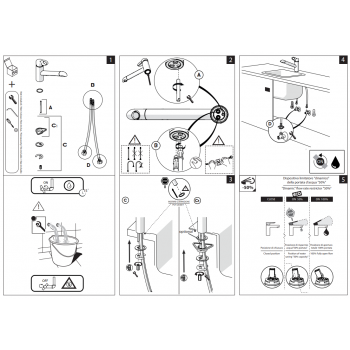 Nobili miscelatore lavello cucina Oz OZ113/1CR