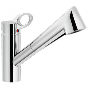 Nobili miscelatore lavello cucina con doccia estraibile Oz OZ117CR
