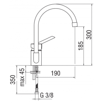 Nobili mischer Spüle Küche Oz OZ113CR