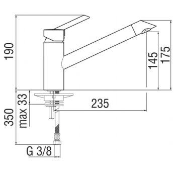 Nobili mischer Spüle Küche Oz T2 OZ124/T2CR