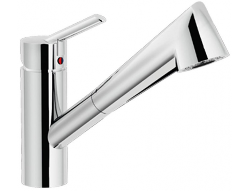 Nobili miscelatore lavello cucina con doccia estraibile Oz T2 OZ117/T2CR