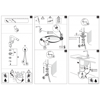 Nobili mischer Spüle Küche Herausziehbare Handbrause Oz T2 OZ117/8T2CR